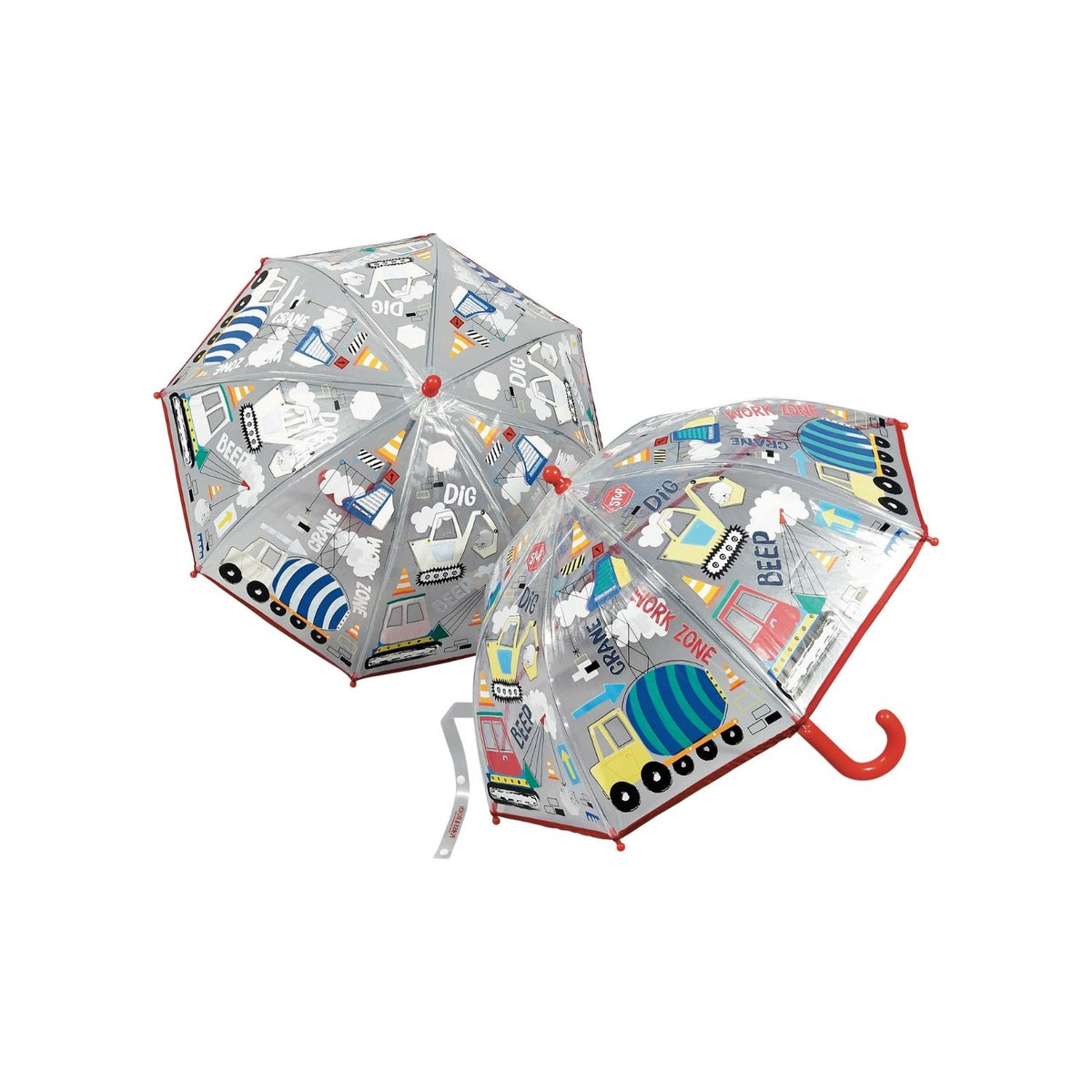 Construction - Transparent Colour Changing Umbrella