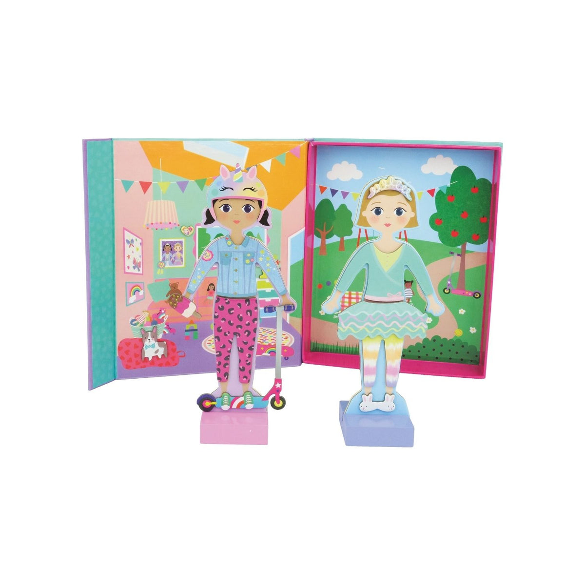 Best Friends - Magnetic Dress Up Doll